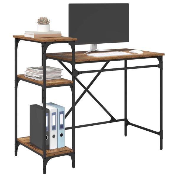 Schreibtisch Altholz Holzwerkstoff 105 x 50 x 90 cm