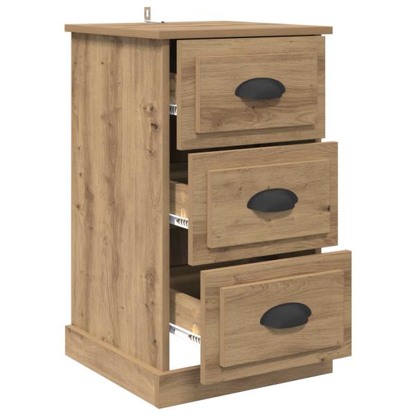 Nachttisch Artisan-Eiche 39 x 39 x 67,5 cm Holzwerkstoff
