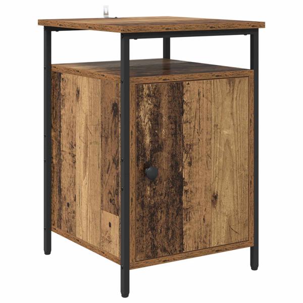 Nachttisch Altholz 40 x 42 x 60cm Holzwerkstoff
