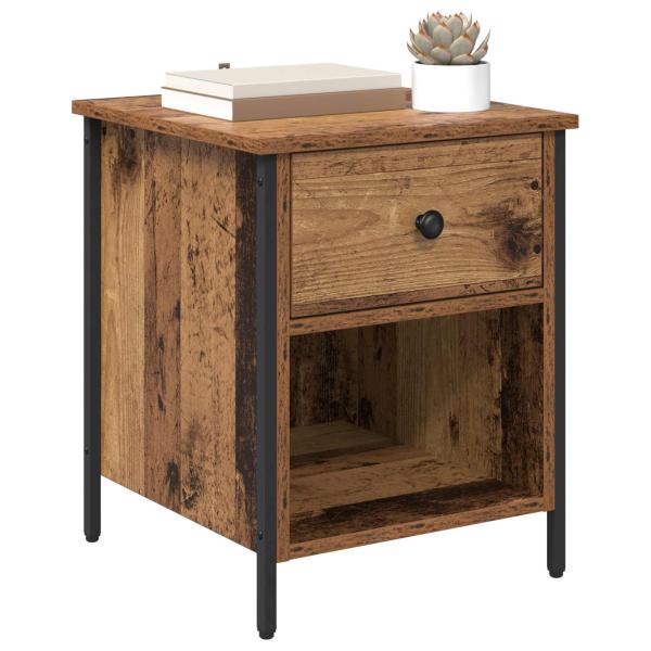 Nachttisch Altholz 40 x 42 x 50 cm Holzwerkstoff