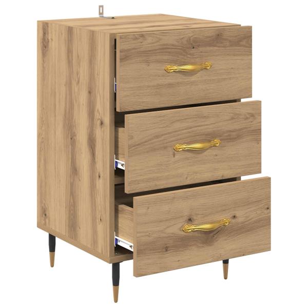 Nachttisch Artisan-Eiche 40 x 40 x 66 cm Holzwerkstoff