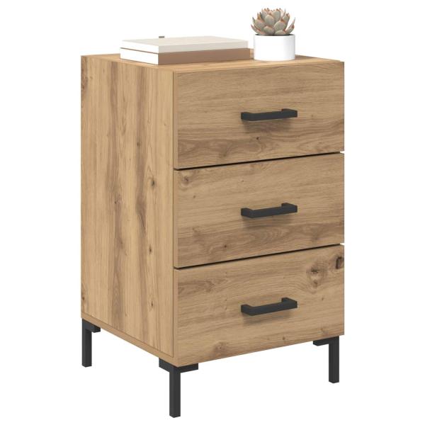 Nachttisch Artisan-Eiche 40 x 40 x 66 cm Holzwerkstoff