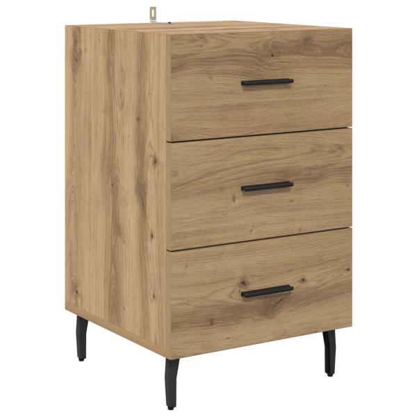 Nachttisch Artisan-Eiche 40 x 40 x 66 cm Holzwerkstoff