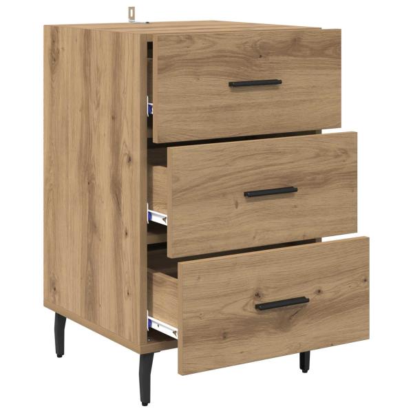 Nachttisch Artisan-Eiche 40 x 40 x 66 cm Holzwerkstoff