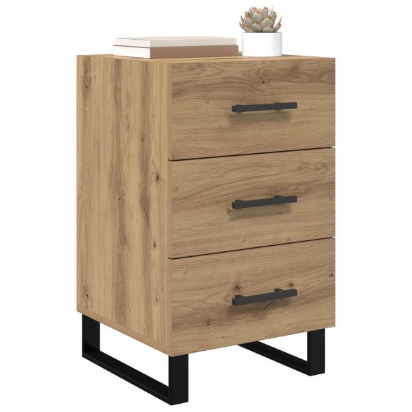Nachttisch Artisan-Eiche 40 x 40 x 66 cm Holzwerkstoff