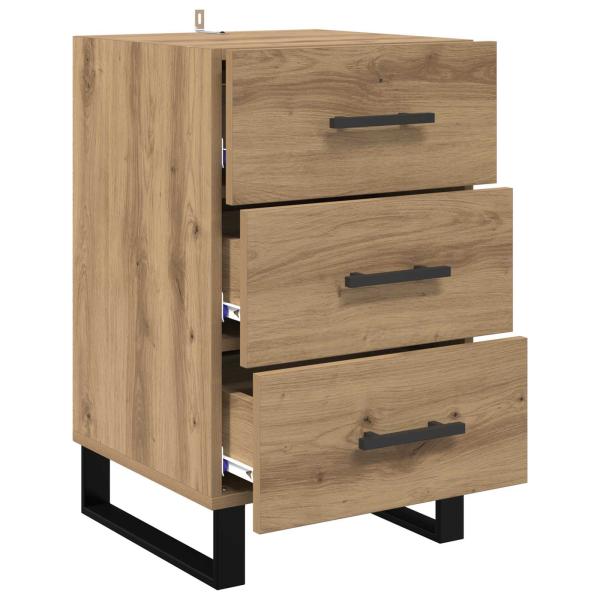 Nachttisch Artisan-Eiche 40 x 40 x 66 cm Holzwerkstoff