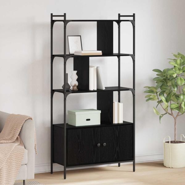 ARDEBO.de - Bücherregal 6 Ebenen 76,5 x 30 x 154,5 cm Holzwerkstoff