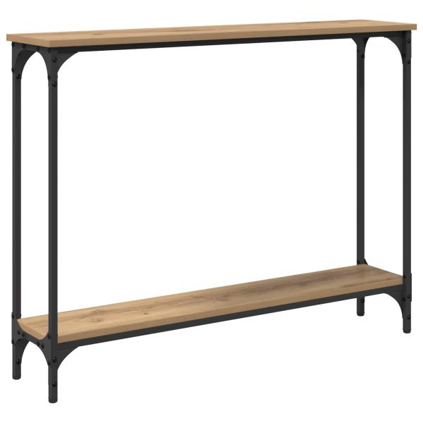 Konsolentisch Artisan-Eiche 100 x 22,5 x 75 cm Holzwerkstoff