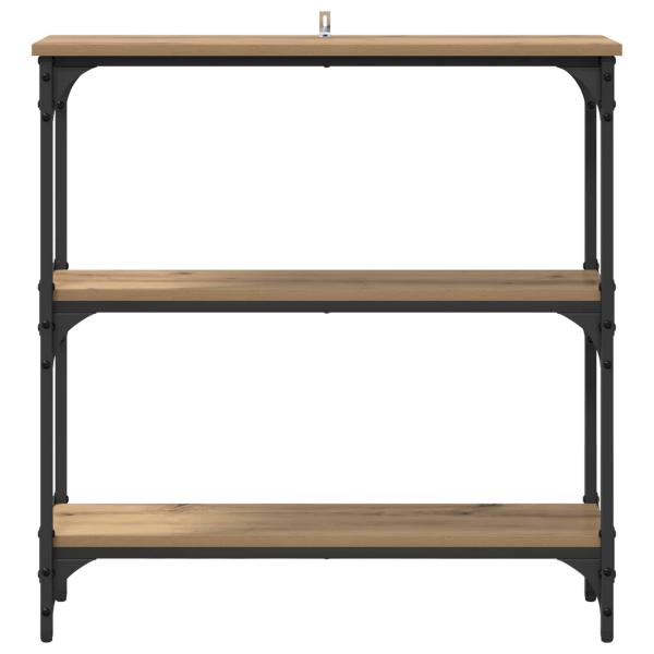 Konsolentisch Artisan-Eiche 75 x 22,5 x 75 cm Holzwerkstoff