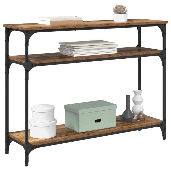 Konsolentisch Altholz 100 x 29 x 75 cm Holzwerkstoff