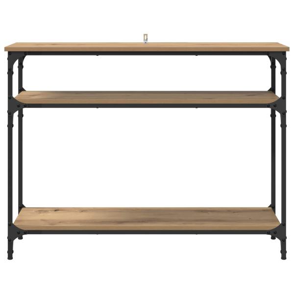 Konsolentisch Artisan-Eiche 100 x 29 x 75 cm Holzwerkstoff