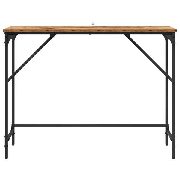 Konsolentisch Altholz 100 x 32 x 75 cm Holzwerkstoff