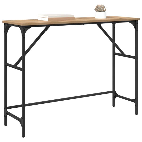 Konsolentisch Artisan-Eiche 100 x 32 x 75 cm Holzwerkstoff