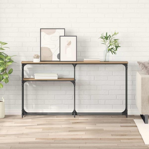 ARDEBO.de - Konsolentisch Artisan-Eiche 145 x 22,5 x 75 cm Holzwerkstoff