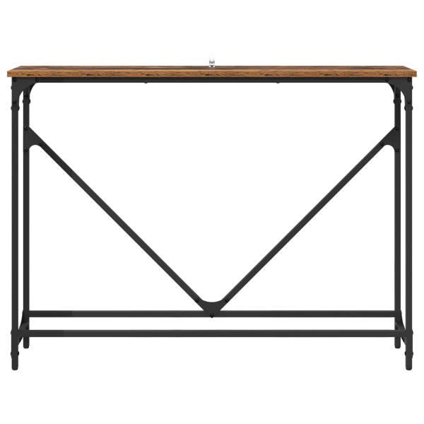 Konsolentisch Altholz 102 x 23 x 75 cm Holzwerkstoff