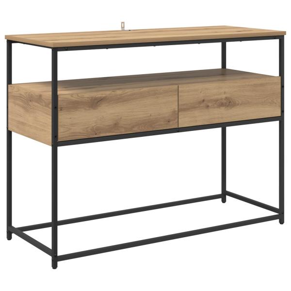 Konsolentisch Artisan-Eiche 100 x 40 x 75 cm Holzwerkstoff