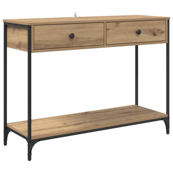 Konsolentisch Artisan-Eiche 100 x 34,5 x 75 cm Holzwerkstoff