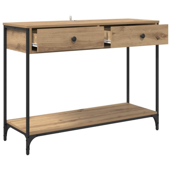 Konsolentisch Artisan-Eiche 100 x 34,5 x 75 cm Holzwerkstoff