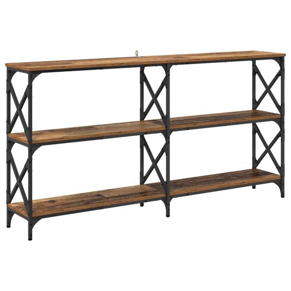 Konsolentisch Altholz 156 x 28 x 80,5 cm Holzwerkstoff