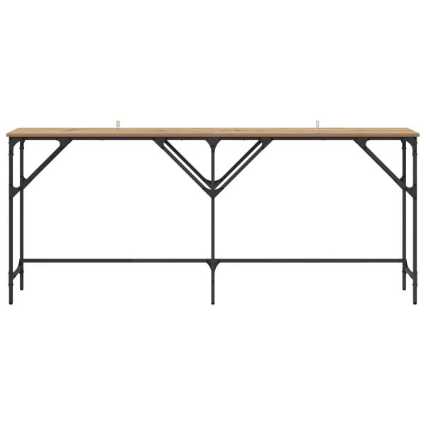 Konsolentisch Artisan-Eiche 180 x 30 x 75 cm Holzwerkstoff