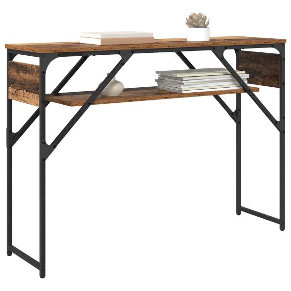Konsolentisch Altholz Holzwerkstoff 105x30x75cm