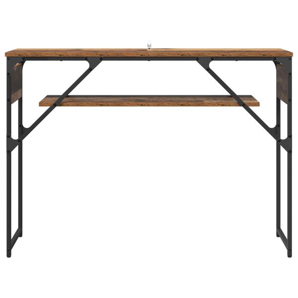 Konsolentisch Altholz Holzwerkstoff 105x30x75cm