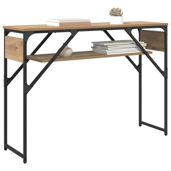 Konsolentisch Artisan-Eiche Holzwerkstoff 105x30x75cm