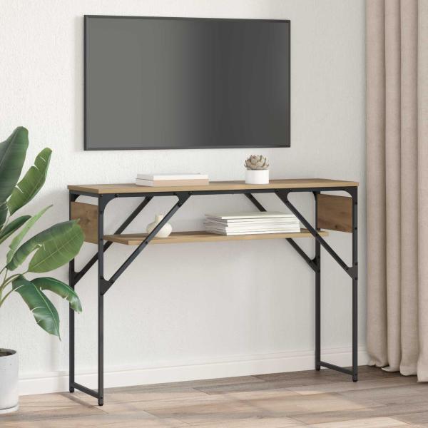 Konsolentisch Artisan-Eiche Holzwerkstoff 105x30x75cm