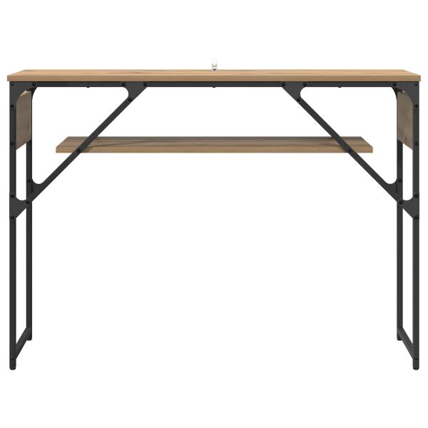Konsolentisch Artisan-Eiche Holzwerkstoff 105x30x75cm