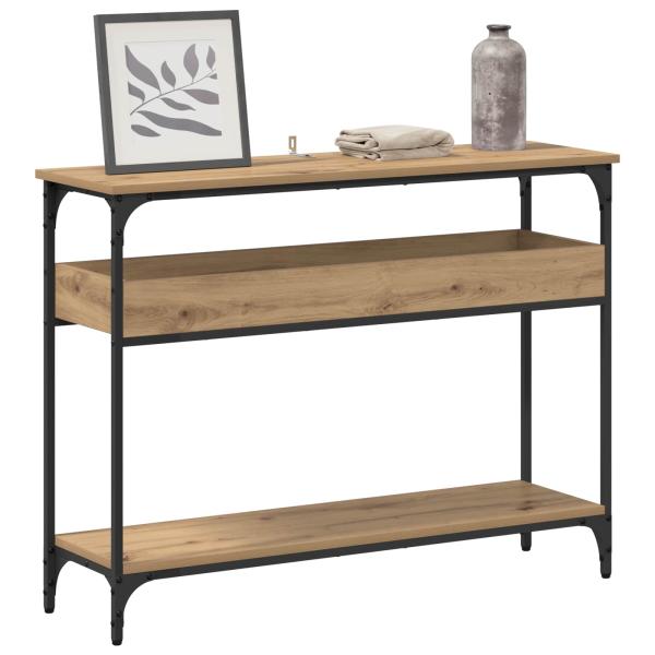 Konsolentisch Artisan-Eiche 100 x 29 x 75 cm Holzwerkstoff