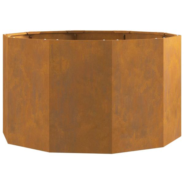 Pflanzkübel Rostig 90 x 90 x 50 cm Wetterfeststahl