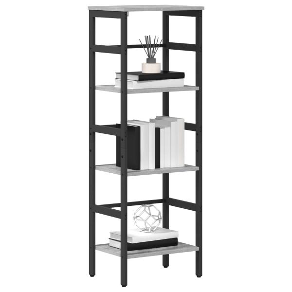 Bücherregal 3 Ebenen 40 x 29,5 x 115 cm Holzwerkstoff