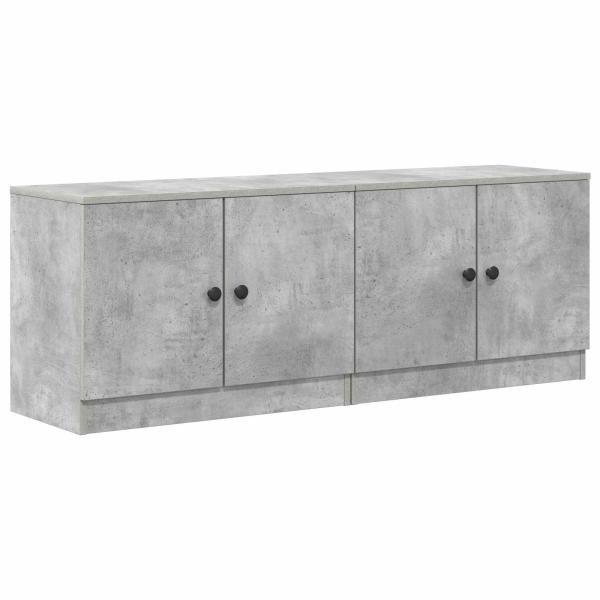 Stauraum-Schranks für Hochbett 2 stk. Betongrau 66 x 35 x 48 cm