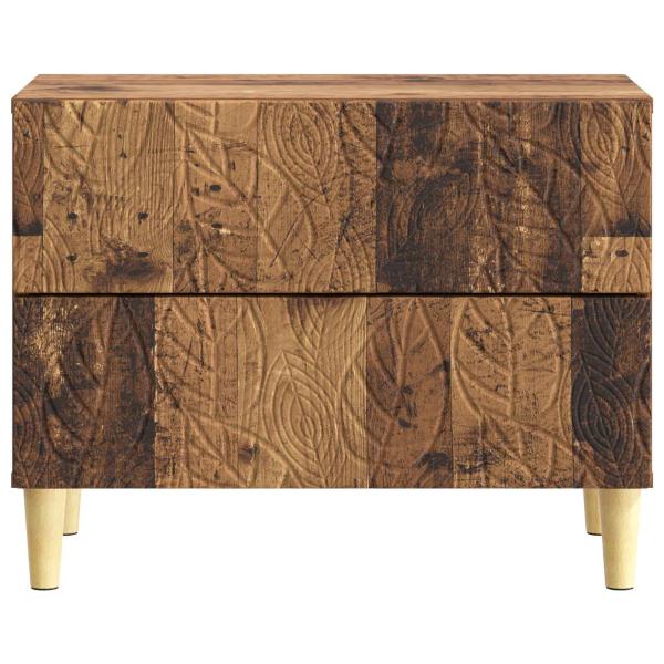 Nachttisch Altholz 62 x 34,5 x 48 cm Holzwerkstoff
