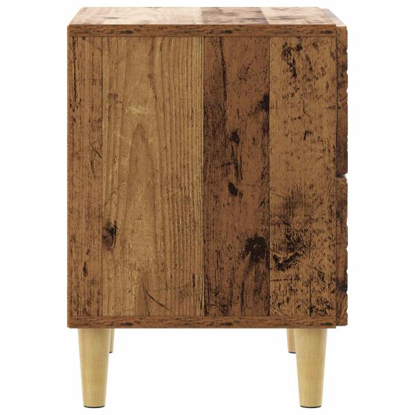 Nachttisch Altholz 62 x 34,5 x 48 cm Holzwerkstoff
