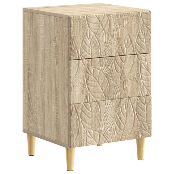 Nachttisch Sonoma-Eiche 43 x 39,5 x 66,5 cm Holzwerkstoff
