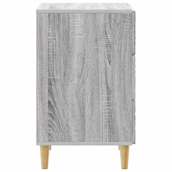 Nachttisch Grau Sonoma 43 x 39,5 x 66,5 cm Holzwerkstoff