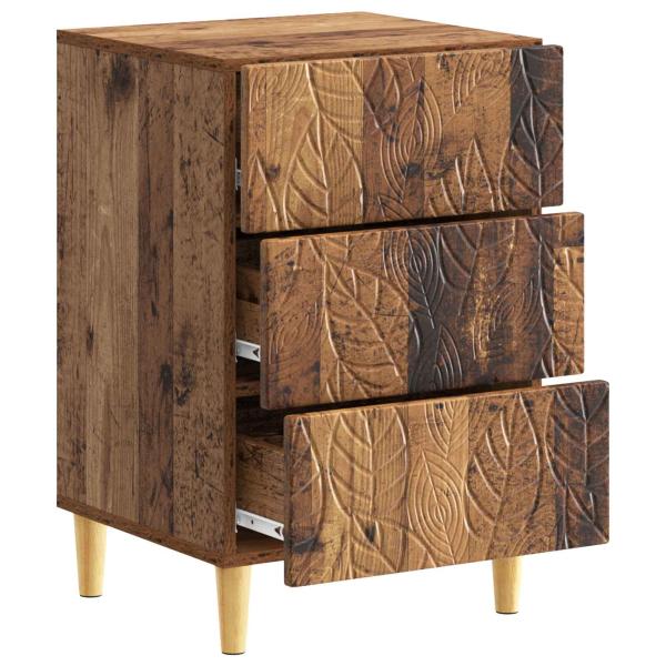 Nachttisch Altholz 43 x 39,5 x 66,5 cm Holzwerkstoff