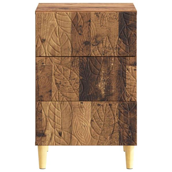Nachttisch Altholz 43 x 39,5 x 66,5 cm Holzwerkstoff