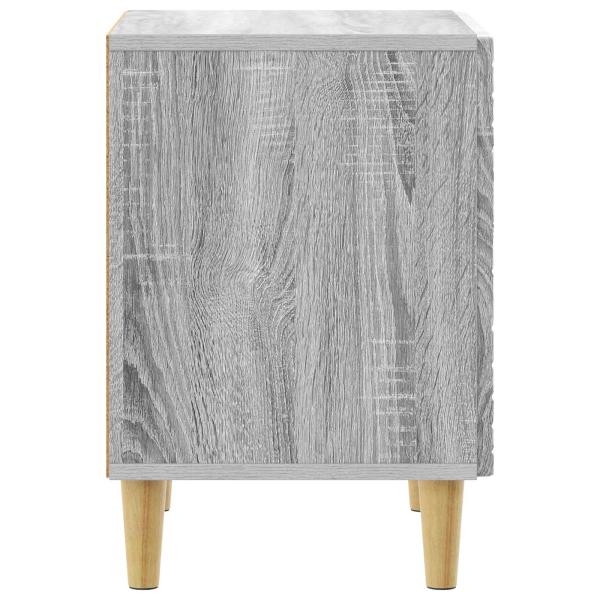 Nachttisch Sonoma-Grau 43 x 34,5 x 50 cm Holzwerkstoff