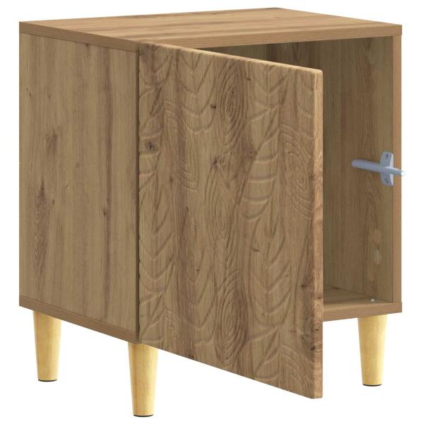 Nachttisch 2 stk. Artisan-Eiche 43 x 34,5 x 50 cm Holzwerkstoff