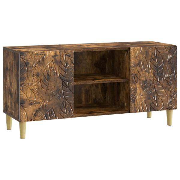 TV-Schränk 102 x 34,5 x 50 cm Geräucherte Eiche Holzwerkstoff