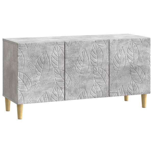 TV-Schränk 99 x 34,5 x 50 cm Betongrau Holzwerkstoff