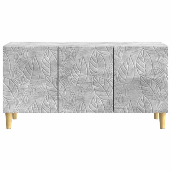 TV-Schränk 99 x 34,5 x 50 cm Betongrau Holzwerkstoff