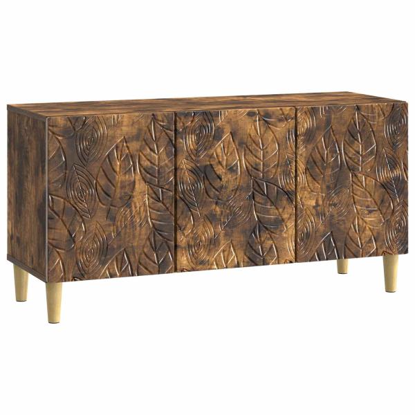 TV-Schränk 99 x 34,5 x 50 cm Räuchereiche Holzwerkstoff