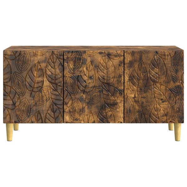 TV-Schränk 99 x 34,5 x 50 cm Räuchereiche Holzwerkstoff