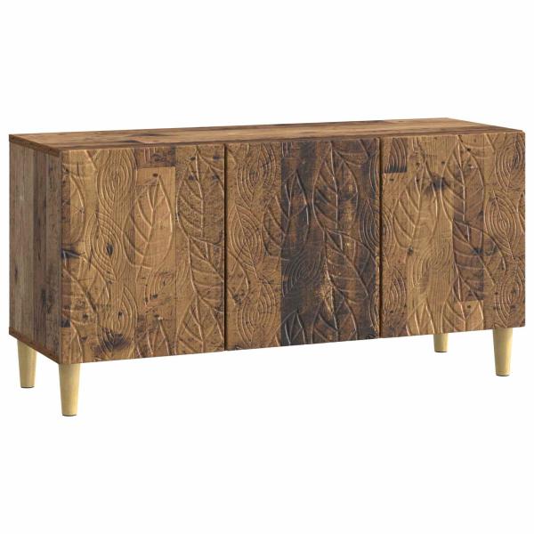 TV-Schränk 99 x 34,5 x 50 cm Altholz Holzwerkstoff