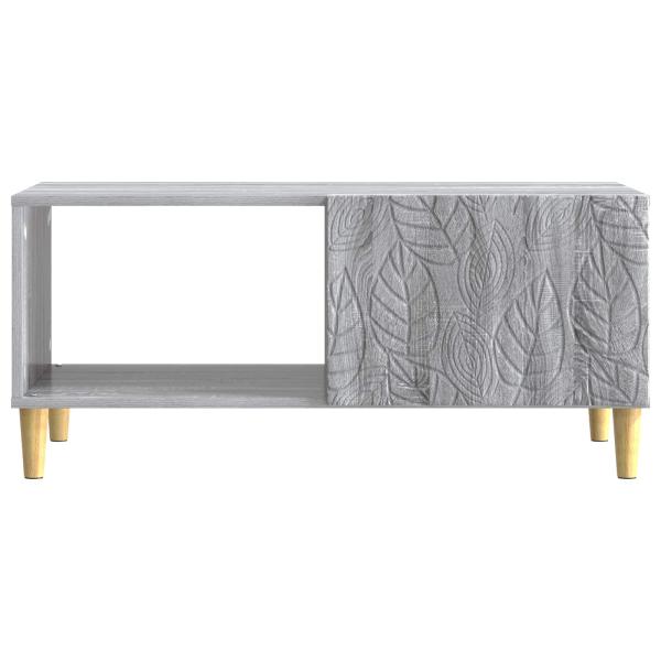 Couchtisch Sonoma-Grau 90 x 50 x 40 cm Holzwerkstoff