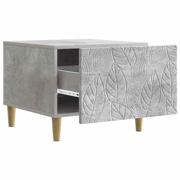 Couchtisch Betongrau 50 x 49 x 40 cm Holzwerkstoff