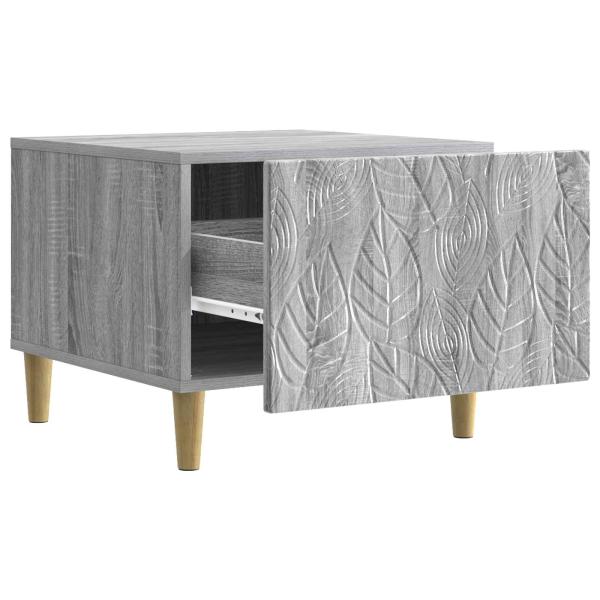 Couchtisch Grau Sonoma 50 x 49 x 40 cm Holzwerkstoff